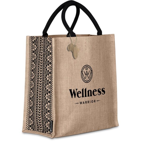 Andy Cartwright Symmetry Jute Tote Eco-friendly bags jute