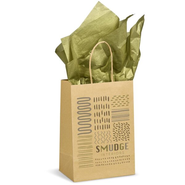 Ecological Digital Print Mini Paper Gift Bag 150gsm Gift bags custom gift bag