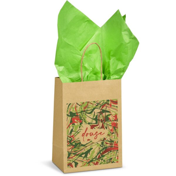 Ecological Digital Print Mini Paper Gift Bag 150gsm Gift bags custom gift bag