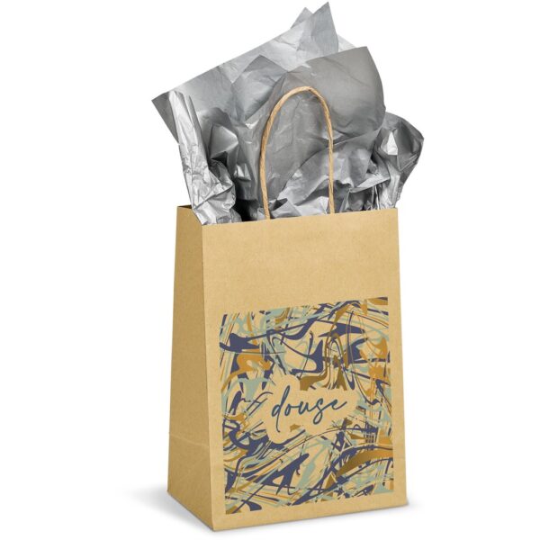 Ecological Digital Print Mini Paper Gift Bag 150gsm Gift bags custom gift bag