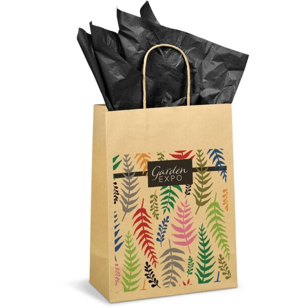 Ecological Digital Print Midi Paper Gift Bag 150gsm Gift bags custom gift bag