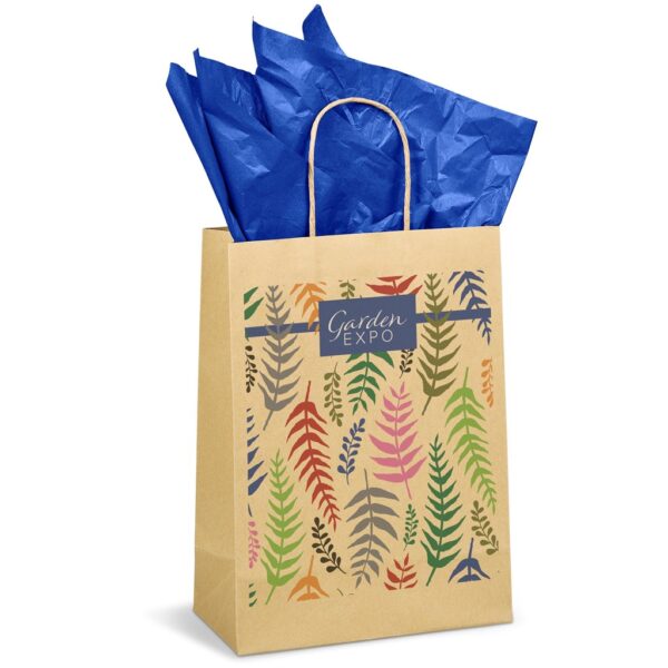 Ecological Digital Print Midi Paper Gift Bag 150gsm Gift bags custom gift bag