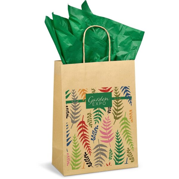 Ecological Digital Print Midi Paper Gift Bag 150gsm Gift bags custom gift bag