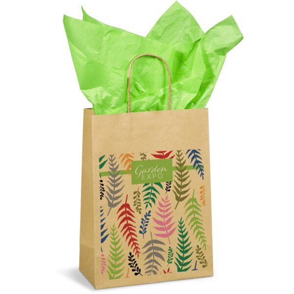 Ecological Digital Print Midi Paper Gift Bag 150gsm Gift bags custom gift bag