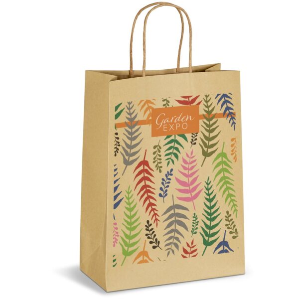 Ecological Digital Print Midi Paper Gift Bag 150gsm Gift bags custom gift bag