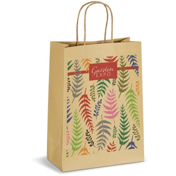 Ecological Digital Print Midi Paper Gift Bag 150gsm Gift bags custom gift bag