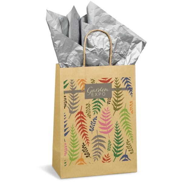 Ecological Digital Print Midi Paper Gift Bag 150gsm Gift bags custom gift bag