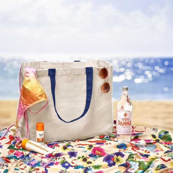 Kooshty Barbados Large Cotton Beach Bag Eco-friendly bags beach bag