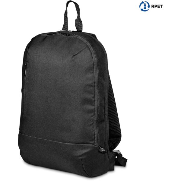 Kooshty Oscar Recycled PET Laptop Backpack – Black Corporate gifts backpack