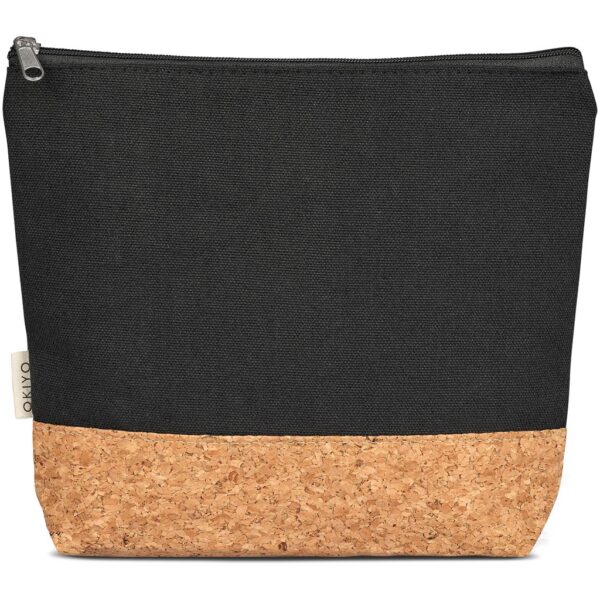 Okiyo Koruku Cork & Cotton Cosmetic Bag Eco-friendly bags accessory bag