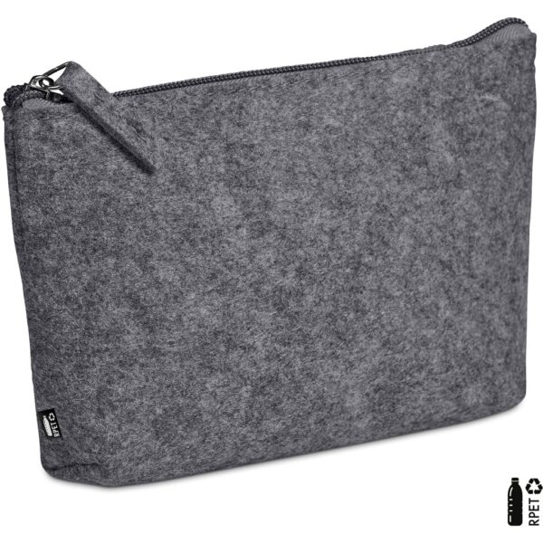 Okiyo Kesho Recycled PET Felt Accessory Bag Eco-friendly bags cosmetic bag