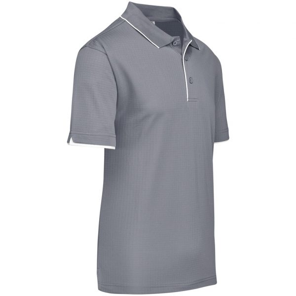 Mens Elite Golf Shirt – Grey Marked to clear