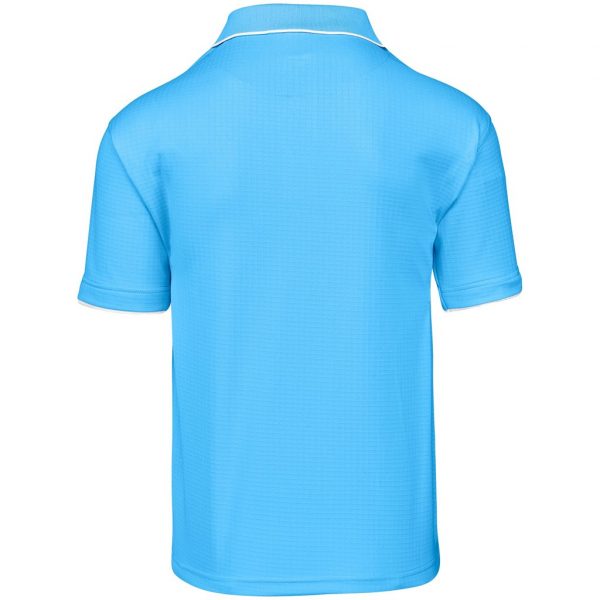 Mens Elite Golf Shirt – Light Blue Marked to clear