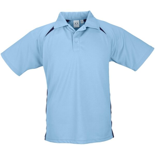 Mens Splice Golf Shirt – Light Blue Marked to clear Splice Mens Golf Shirt