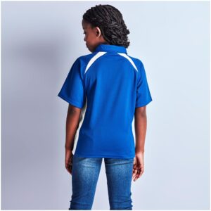 Kids Splice Golf Shirt – Royal Blue Marked to clear