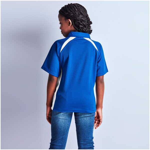 Kids Splice Golf Shirt – Royal Blue Marked to clear