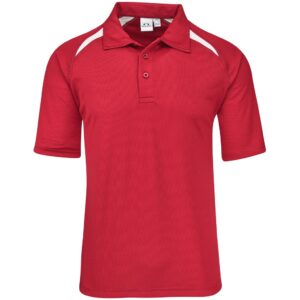 Kids Splice Golf Shirt – Red Marked to clear