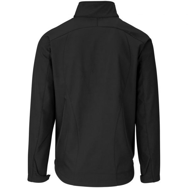 Mens Geneva Softshell Jacket – Black Cyan Marked to clear Geneva Mens Softshell Jacket