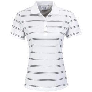 Ladies Hawthorne Golf Shirt – White Marked to clear