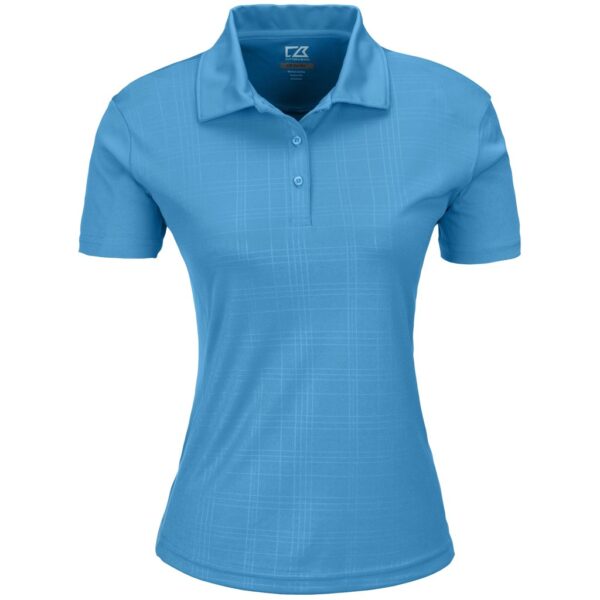 Ladies Sullivan Golf Shirt – Light Blue Marked to clear NULL