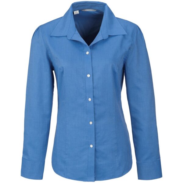 Ladies Long Sleeve Epic Shirt – Blue Marked to clear