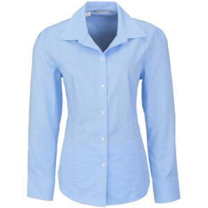 Ladies Long Sleeve Epic Shirt – Light Blue Marked to clear