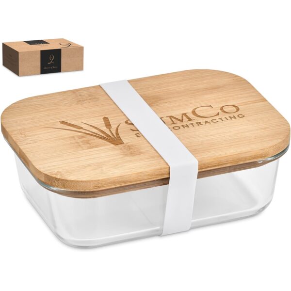 Okiyo Moshi Glass & Bamboo Lunch Box Coolers and lunchware glass lunch box