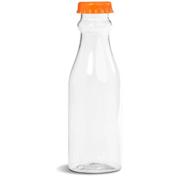 Lets Twist Water Bottle – 650ML – Orange Drinkware water bottle