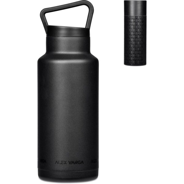 Alex Varga Barbella Stainless Steel Vacuum Water Bottle – 1 Litre Drinkware 1 litre water bottle