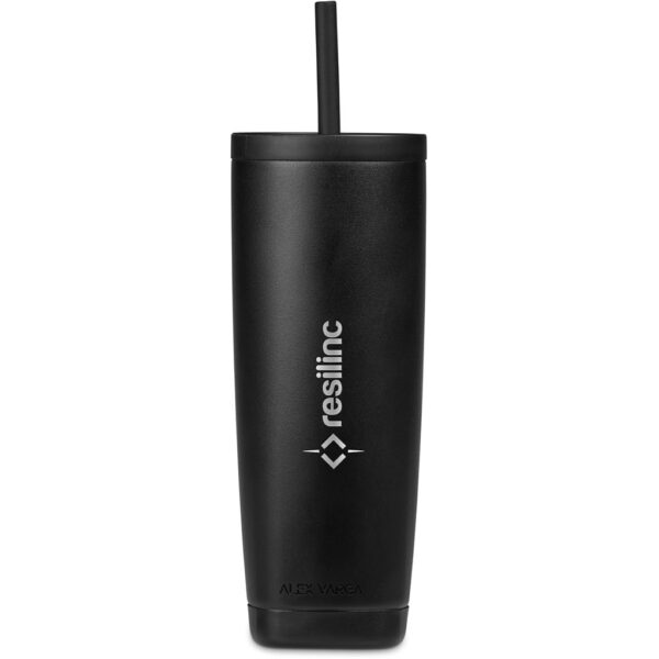 Alex Varga Aurelian Stainless Steel 2-in-1 Vacuum Tumbler & Straw Drinkware 2-in-1 tumbler