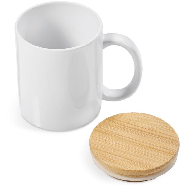 Okiyo Sozo Bamboo & Ceramic Sublimation Coffee Mug – 330ml Drinkware coffee mug