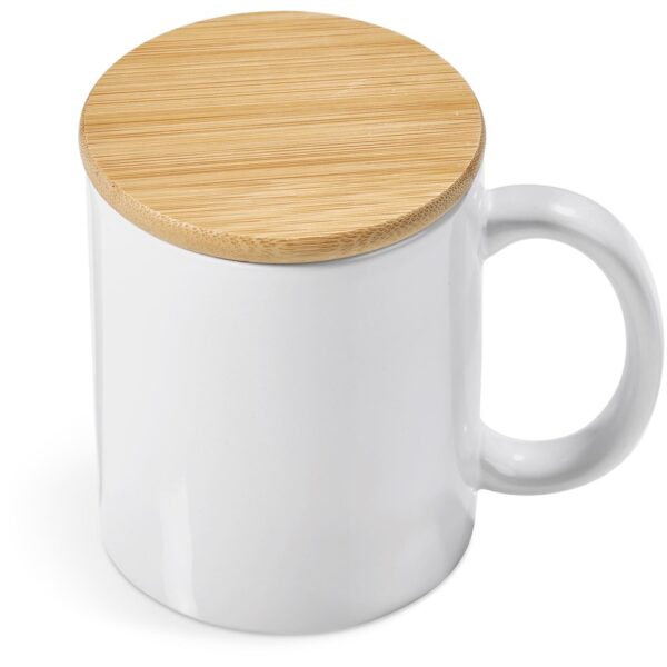 Okiyo Sozo Bamboo & Ceramic Sublimation Coffee Mug – 330ml Drinkware coffee mug