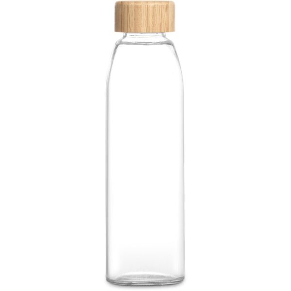 Okiyo Wabi-Sabi Glass Water Bottle – 500ml Drinkware glass bottle