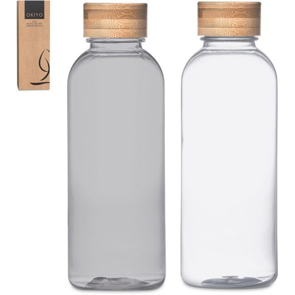 Okiyo Koi Recycled PET Water Bottle – 650ml Drinkware plastic bottle