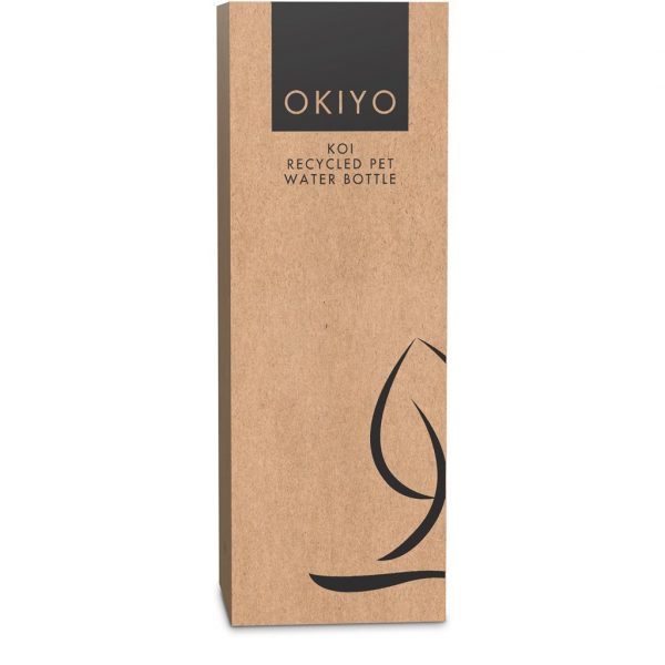 Okiyo Koi Recycled PET Water Bottle – 650ml Drinkware plastic bottle