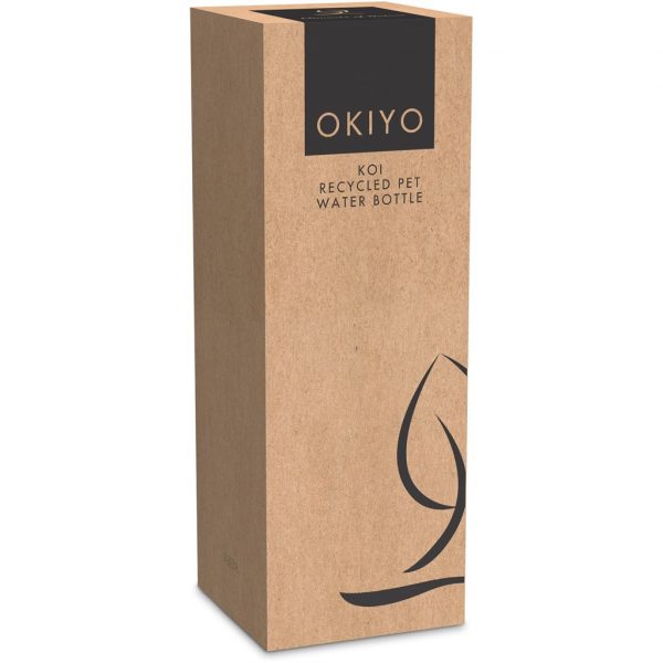 Okiyo Koi Recycled PET Water Bottle – 650ml Drinkware plastic bottle