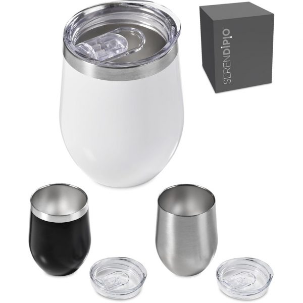 Serendipio Sheridan Stainless Steel Vacuum Tumbler – 300ml Drinkware coffee cup