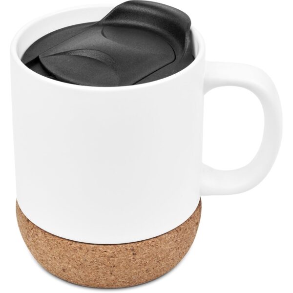 Serendipio Sienna Cork & Ceramic Sublimation Coffee Mug – 340ml Drinkware cork mug