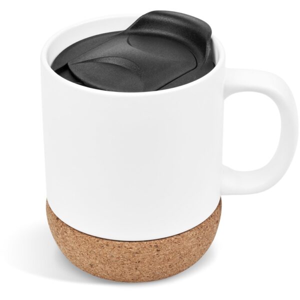 Serendipio Sienna Cork & Ceramic Sublimation Coffee Mug – 340ml Drinkware cork mug