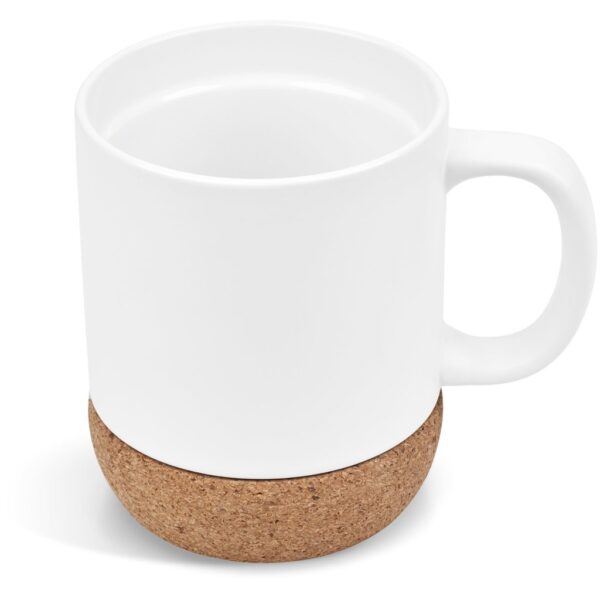 Serendipio Sienna Cork & Ceramic Sublimation Coffee Mug – 340ml Drinkware cork mug