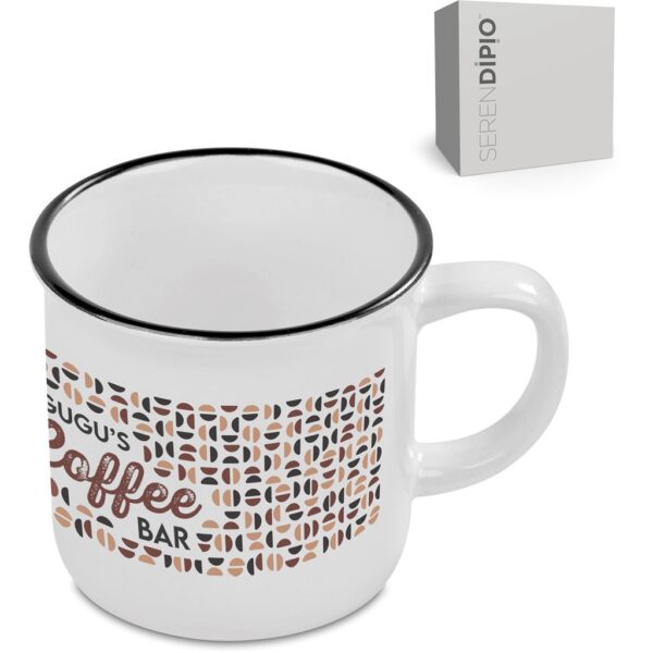 Serendipio York Ceramic Sublimation Coffee Mug – 280ml Drinkware ceramic mug