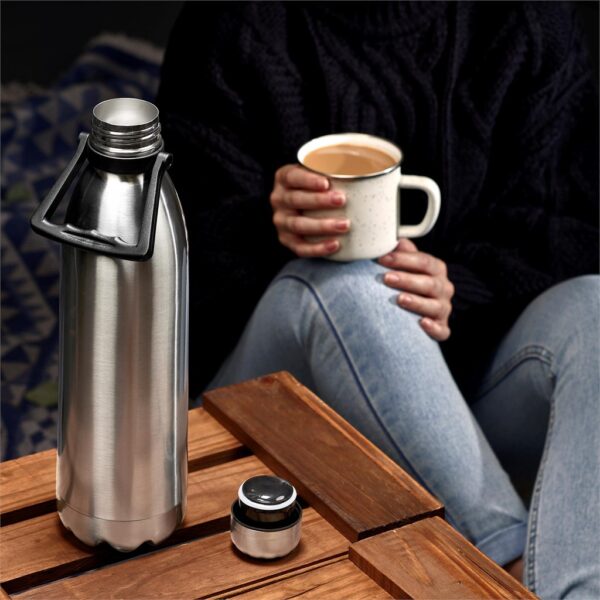 Serendipio Titan Stainless Steel Vacuum Water Bottle – 1.8 Litre Drinkware metal water bottle