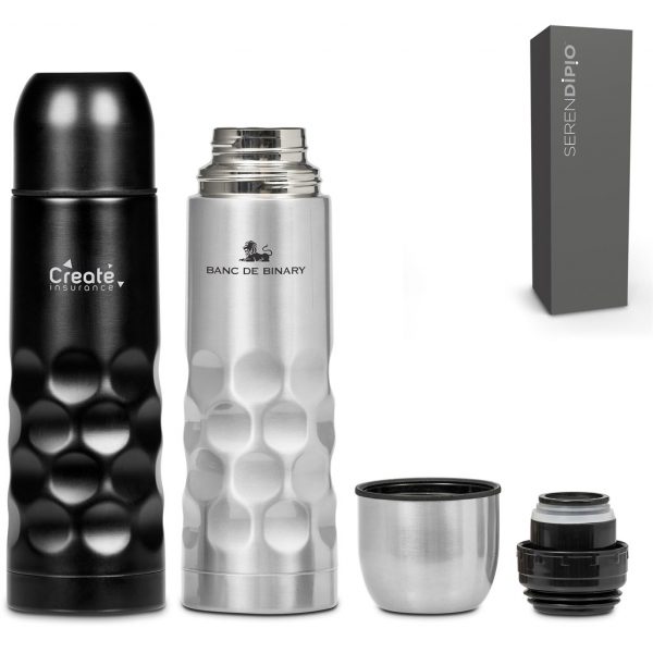 Serendipio Meteor Stainless Steel Vacuum Flask – 500ml Drinkware