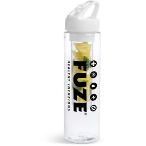 Zest Plastic Infuser Bottle – 750ml – Transparent Drinkware