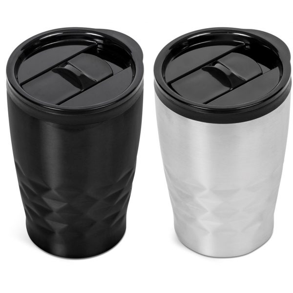 Vega Stainless Steel & Plastic Double-Wall Tumbler – 350ml Drinkware