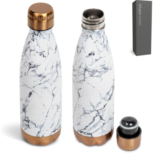 Serendipio Marbella Stainless Steel Vacuum Water Bottle – 500ml Drinkware bottle