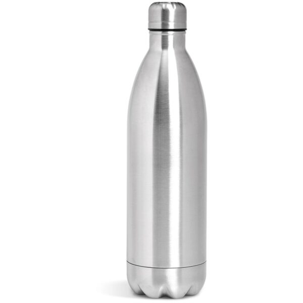 Serendipio Atlantis Stainless Steel Vacuum Water Bottle – 1 Litre – Silver Drinkware