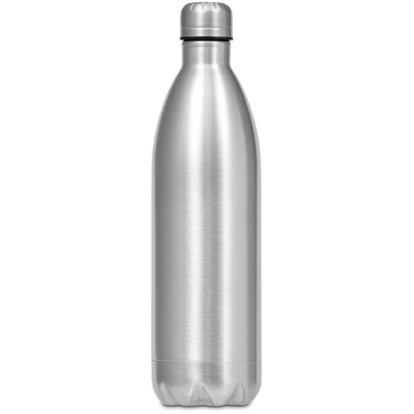 Serendipio Atlantis Stainless Steel Vacuum Water Bottle – 1 Litre – Silver Drinkware