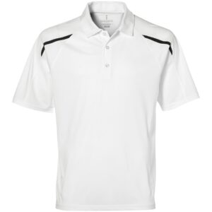 Mens Nyos Golf Shirt – White Marked to clear