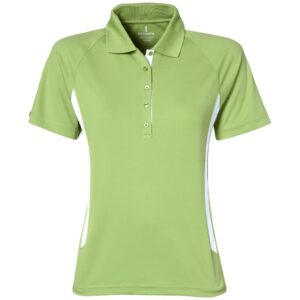 Ladies Mitica Golf Shirt – Lime Marked to clear